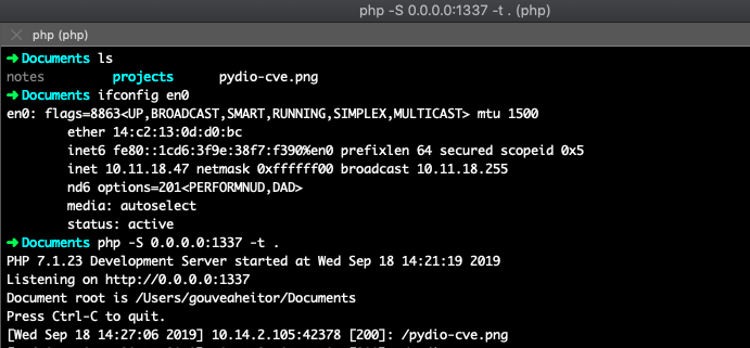 Pydio SSRF PoC